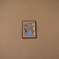 Handpainted madhubani painting by hira devi (7 x 5 in) 190