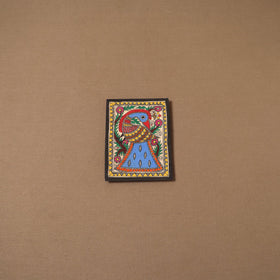 Handpainted madhubani painting by hira devi (7 x 5 in) 190