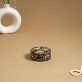 Multicolor - handpainted paper mache multipurpose box 06