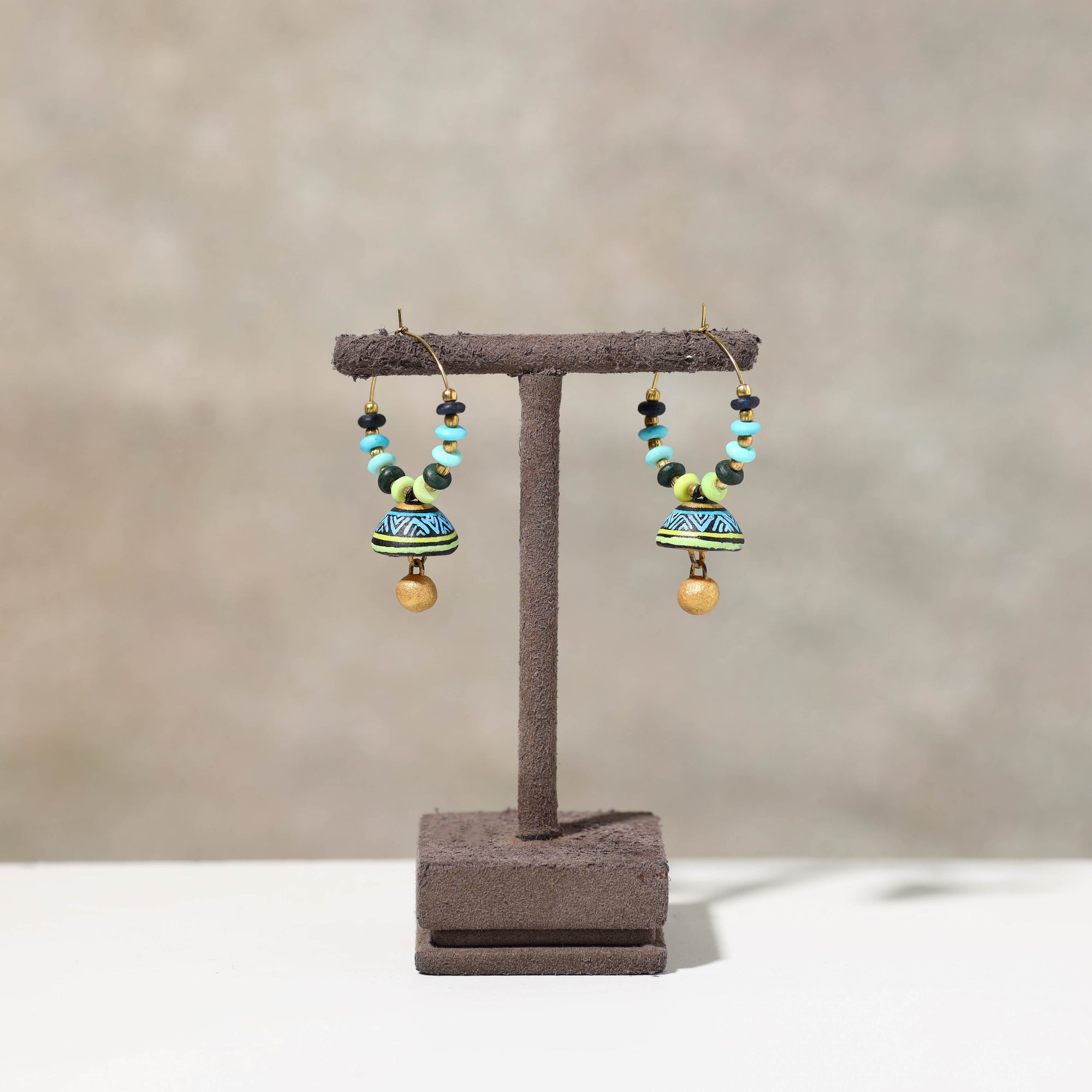 Buy Handpainted Terracotta Miniature Earrings