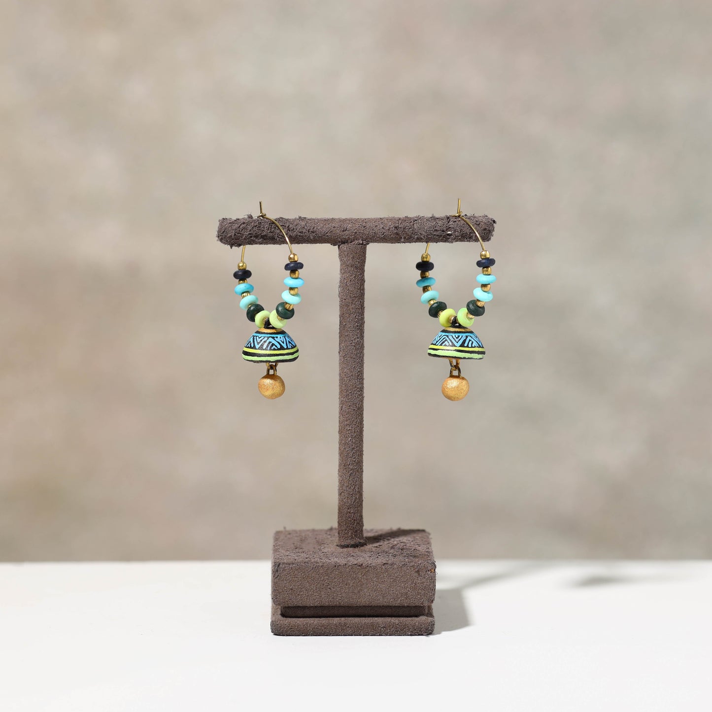 Buy Handpainted Terracotta Miniature Earrings