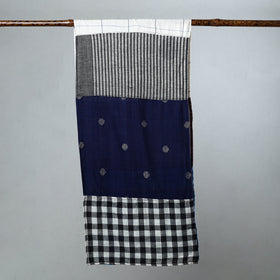 Buy Handwoven Organic Kala Cotton Tukdi Kaam Stole Online at iTokri.com