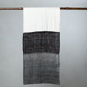  Handwoven Organic Kala Cotton Tukdi Kaam Stole 