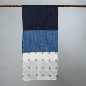  Handwoven Organic Kala Cotton Tukdi Kaam Stole 