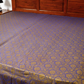  Himroo Handloom Jacquard Mercerized Cotton Double Bed Cover 