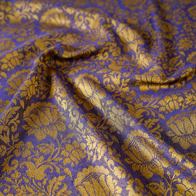  Himroo Handloom Jacquard Mercerized Cotton Double Bed Cover 