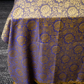  Himroo Handloom Jacquard Mercerized Cotton Double Bed Cover 