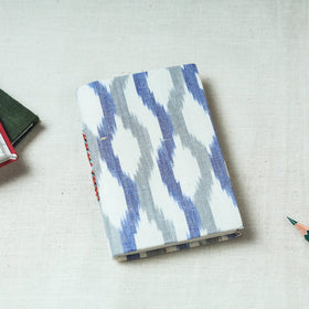  Ikat Fabric Cover Handmade Paper Notebook 