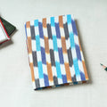  Ikat Fabric Cover Handmade Paper Notebook 