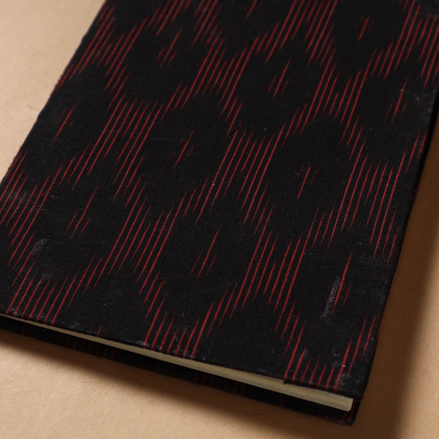  Ikat Fabric Cover Handmade Paper Notebook 