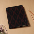  Ikat Fabric Cover Handmade Paper Notebook 