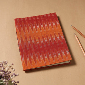 Buy Ikat Fabric Cover Handmade Paper Notebook Online at iTokri.com