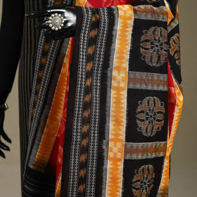 Multicolor - ikat handloom cotton sambalpuri dupatta 09