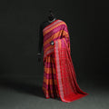 Ikat handloom cotton sambalpuri saree 04 - handcrafted