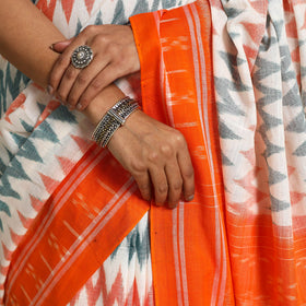  Multicolor Ikat Handloom Cotton Sambalpuri Saree