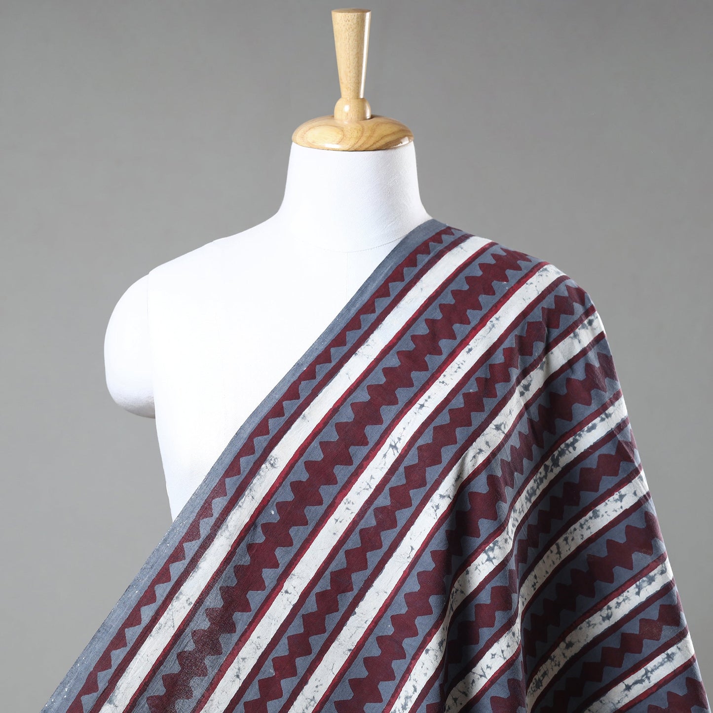 Traditional Bagru Print Fabric from Rajasthan