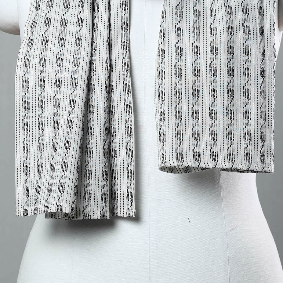 Multicolor - jacquard cotton patchwork stole 16