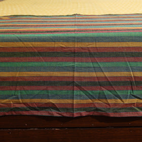 Buy Jacquard Patchwork Cotton Double Bed Cover with Pillow Covers Online at iTokri.com