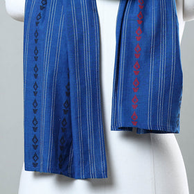 Multicolor - jacquard patchwork cotton stole 03