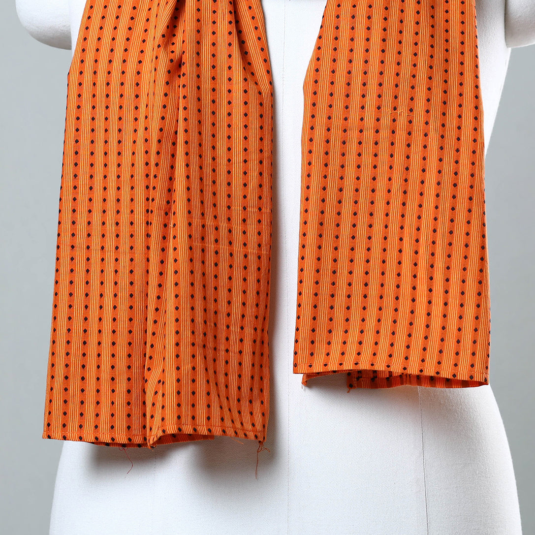 Multicolor - jacquard patchwork cotton stole 08