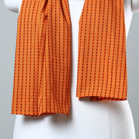 Multicolor - jacquard patchwork cotton stole 08