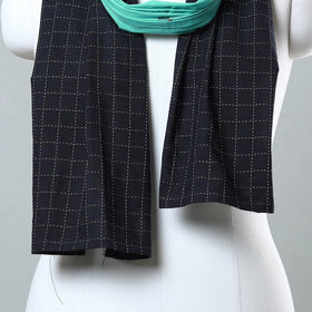 Multicolor - jacquard patchwork cotton stole 27