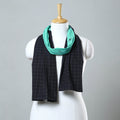 Multicolor - jacquard patchwork cotton stole 27