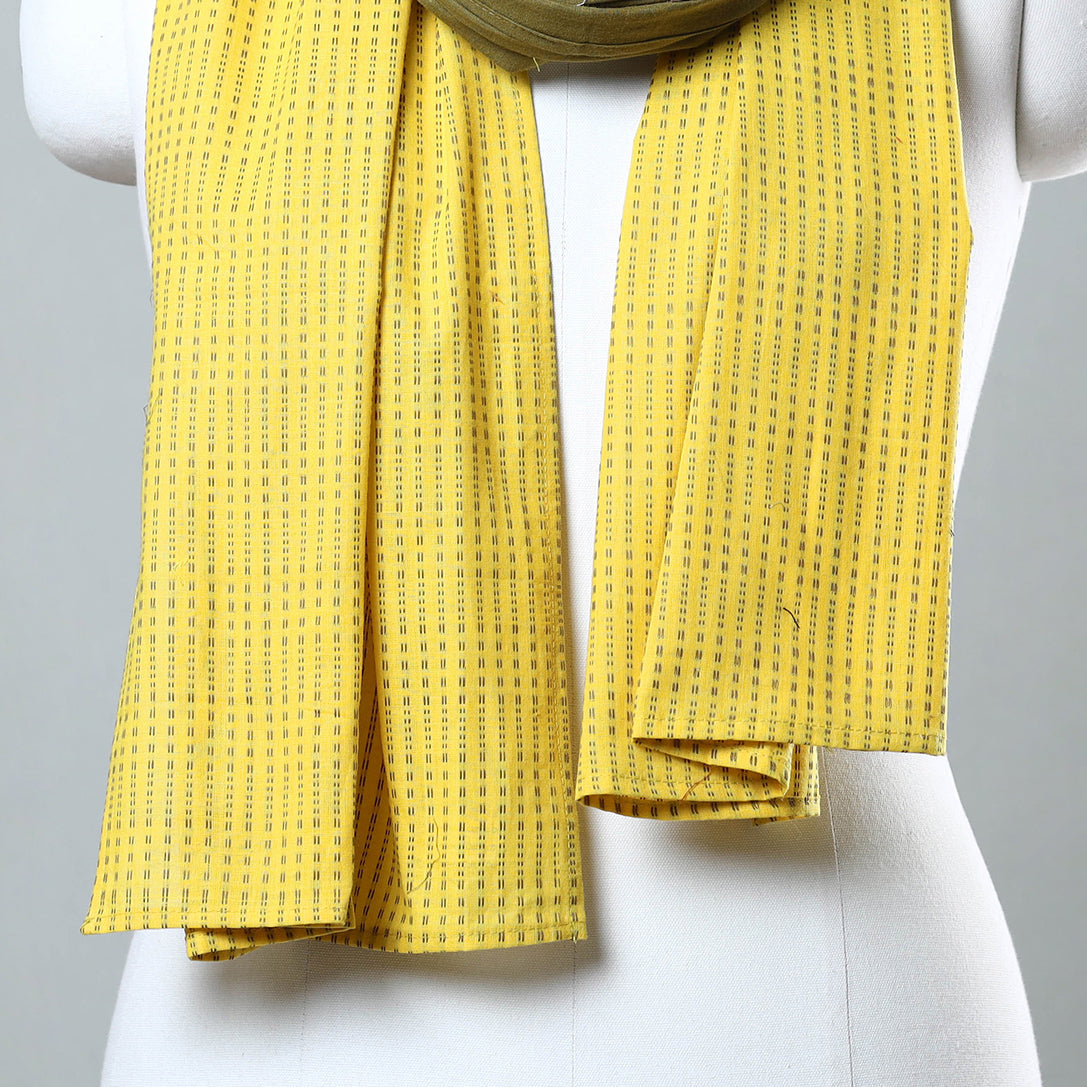 Multicolor - jacquard patchwork cotton stole 28