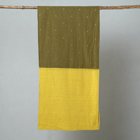 Multicolor - jacquard patchwork cotton stole 28