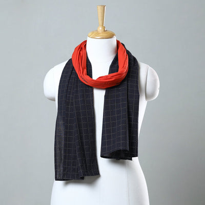 Buy Jacquard Patchwork Cotton Stole 37 Online at iTokri.com