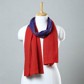 Multicolor - jacquard patchwork cotton stole 50