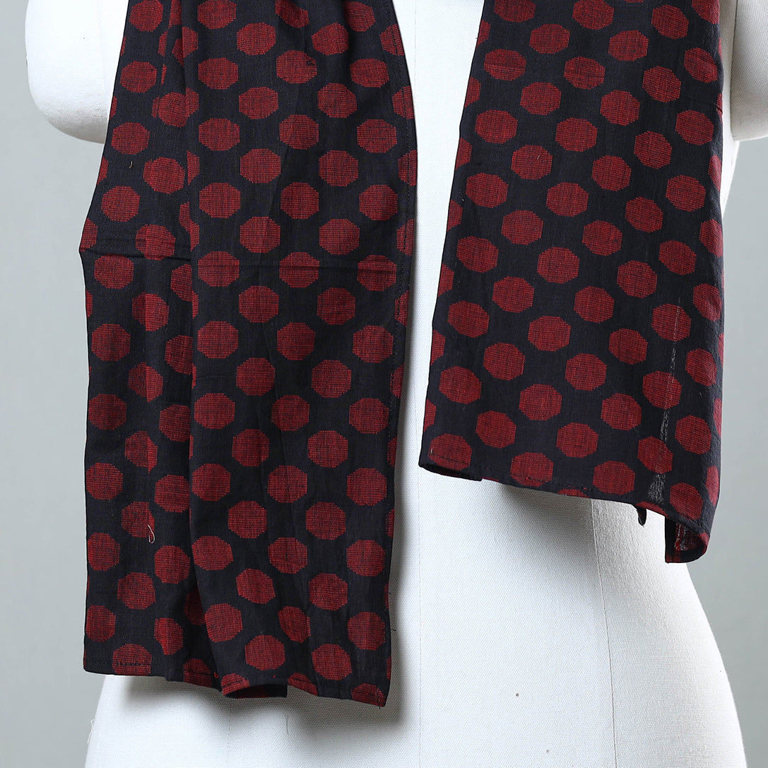 Multicolor - jacquard patchwork cotton stole 54