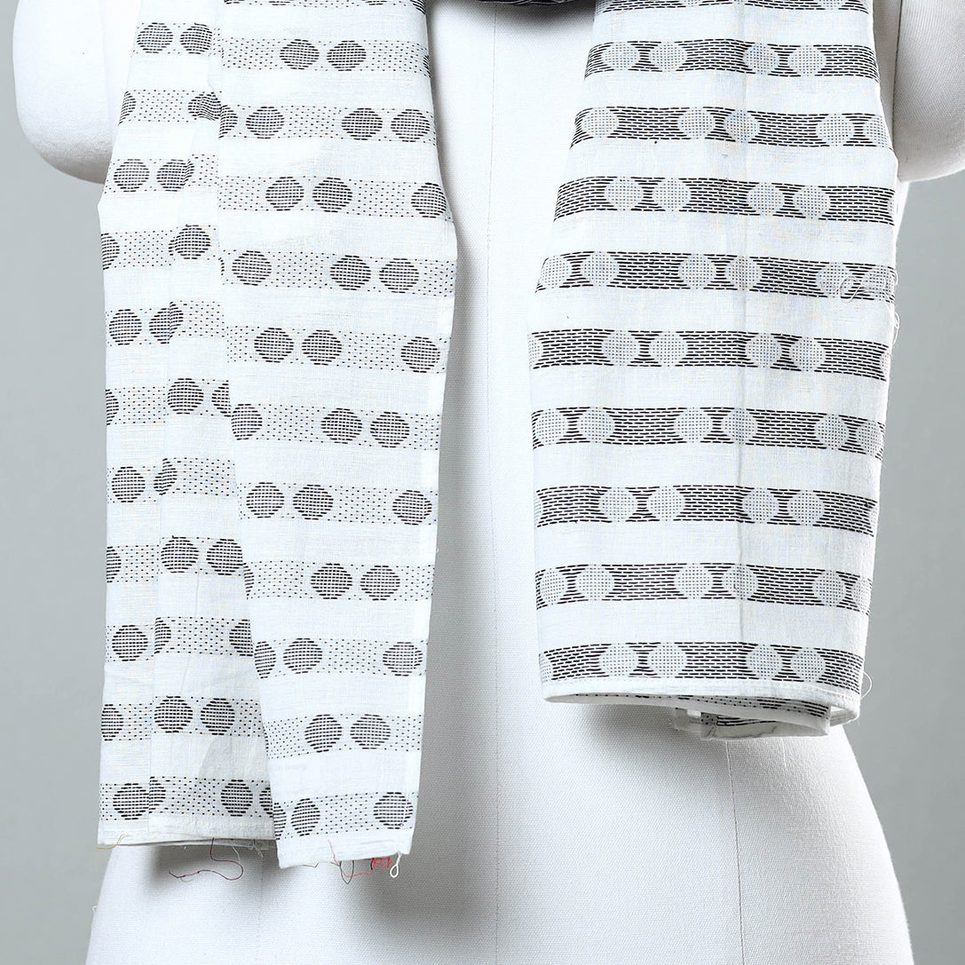 Multicolor - jacquard patchwork cotton stole 79