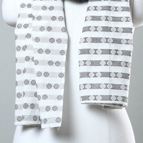 Multicolor - jacquard patchwork cotton stole 79