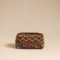  Multicolor Jacquard Weave Cotton Toiletry Pouch 