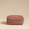  Multicolor Jacquard Weave Cotton Toiletry Pouch 