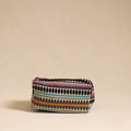  Multicolor Jacquard Weave Cotton Toiletry Pouch 