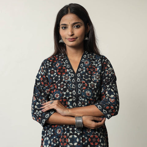  Jahota Block Printed Cotton Straight Kurta 09 