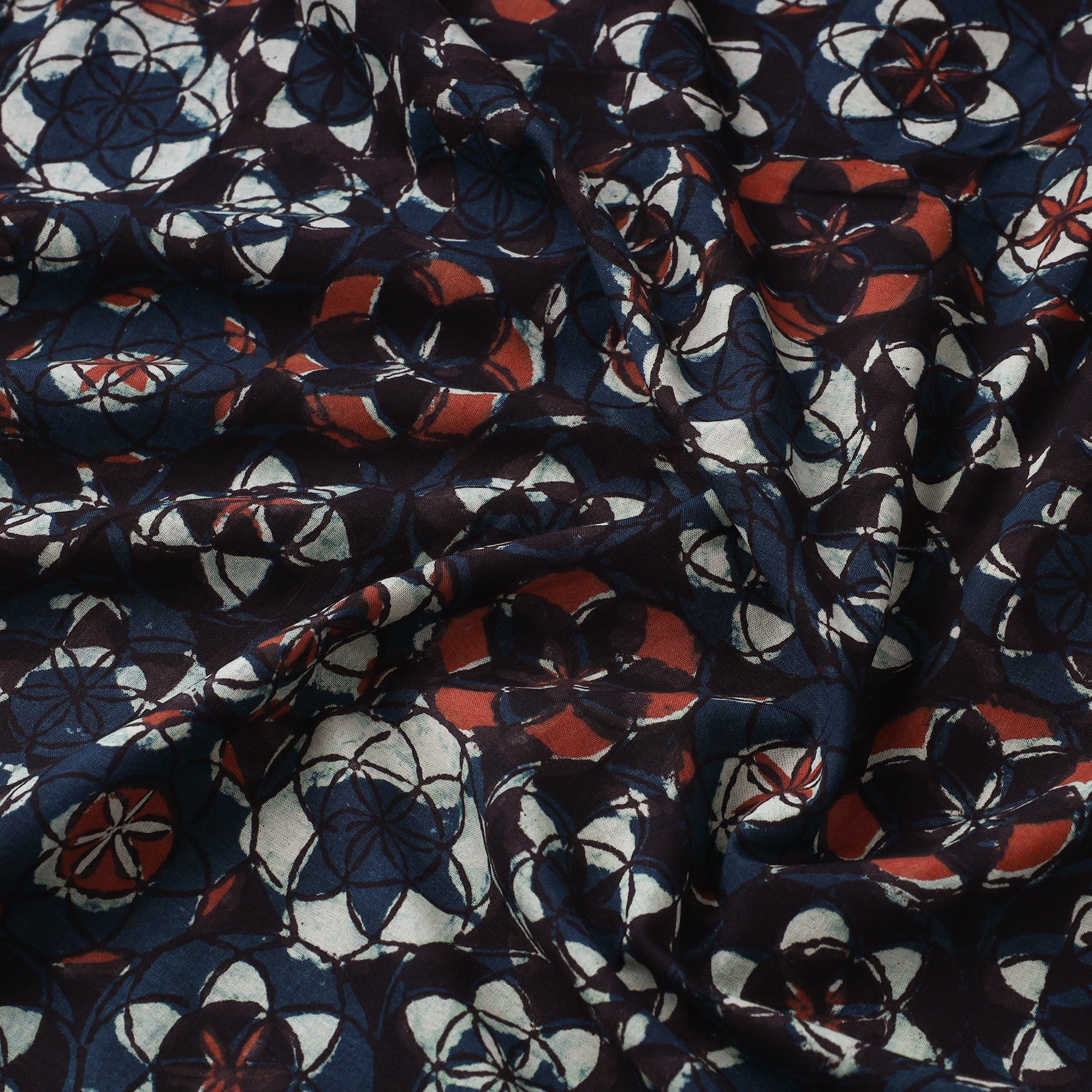  Jahota Block Printed Cotton Fabric 04 