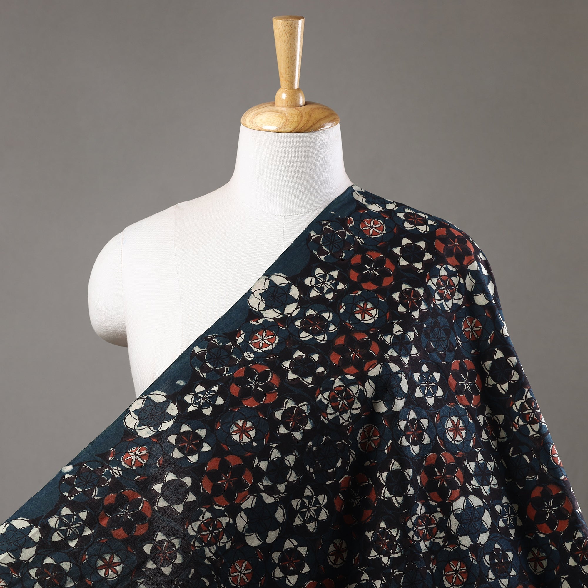  Jahota Block Printed Cotton Fabric 04 