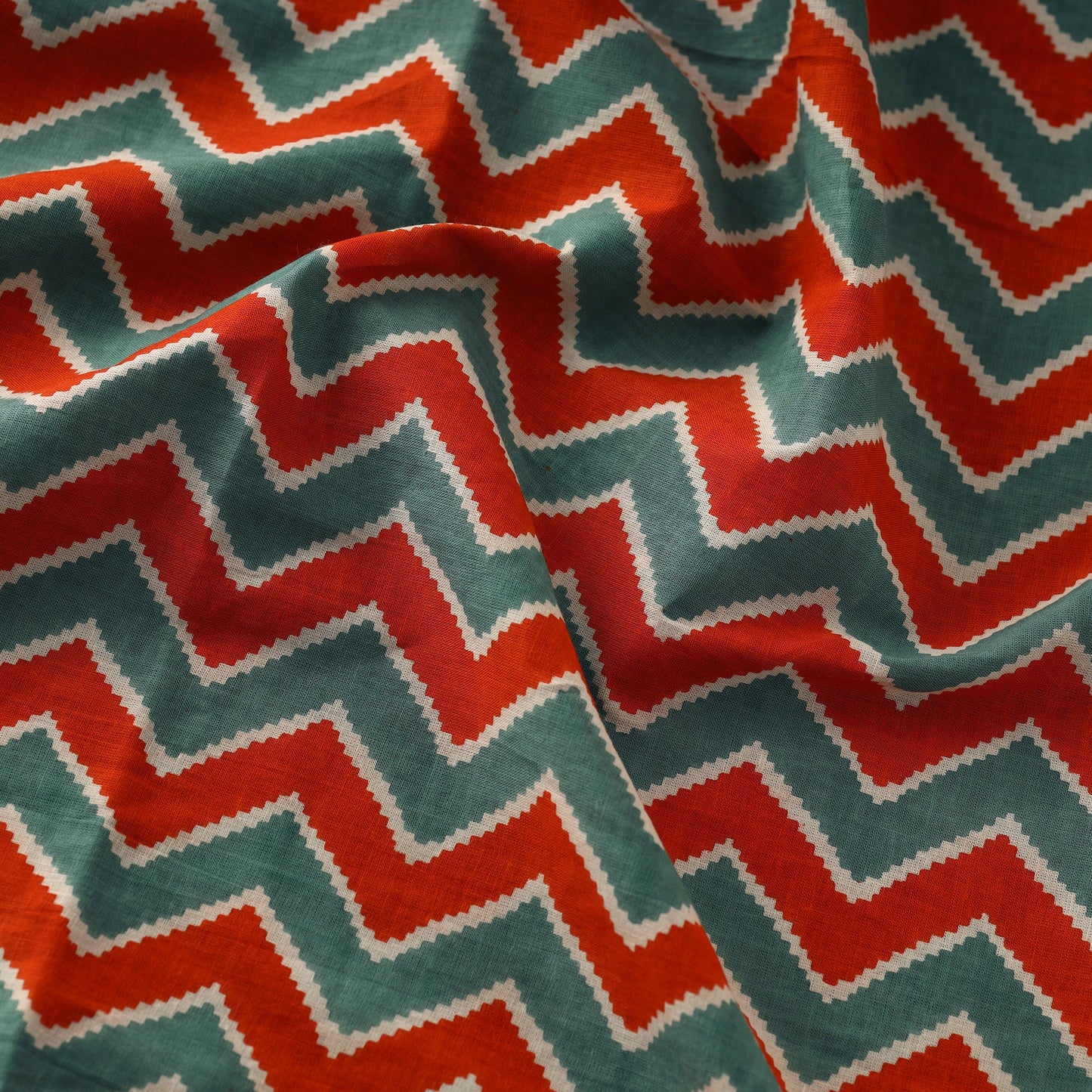  Jaipur Chevron Printed Cotton Fabric 
