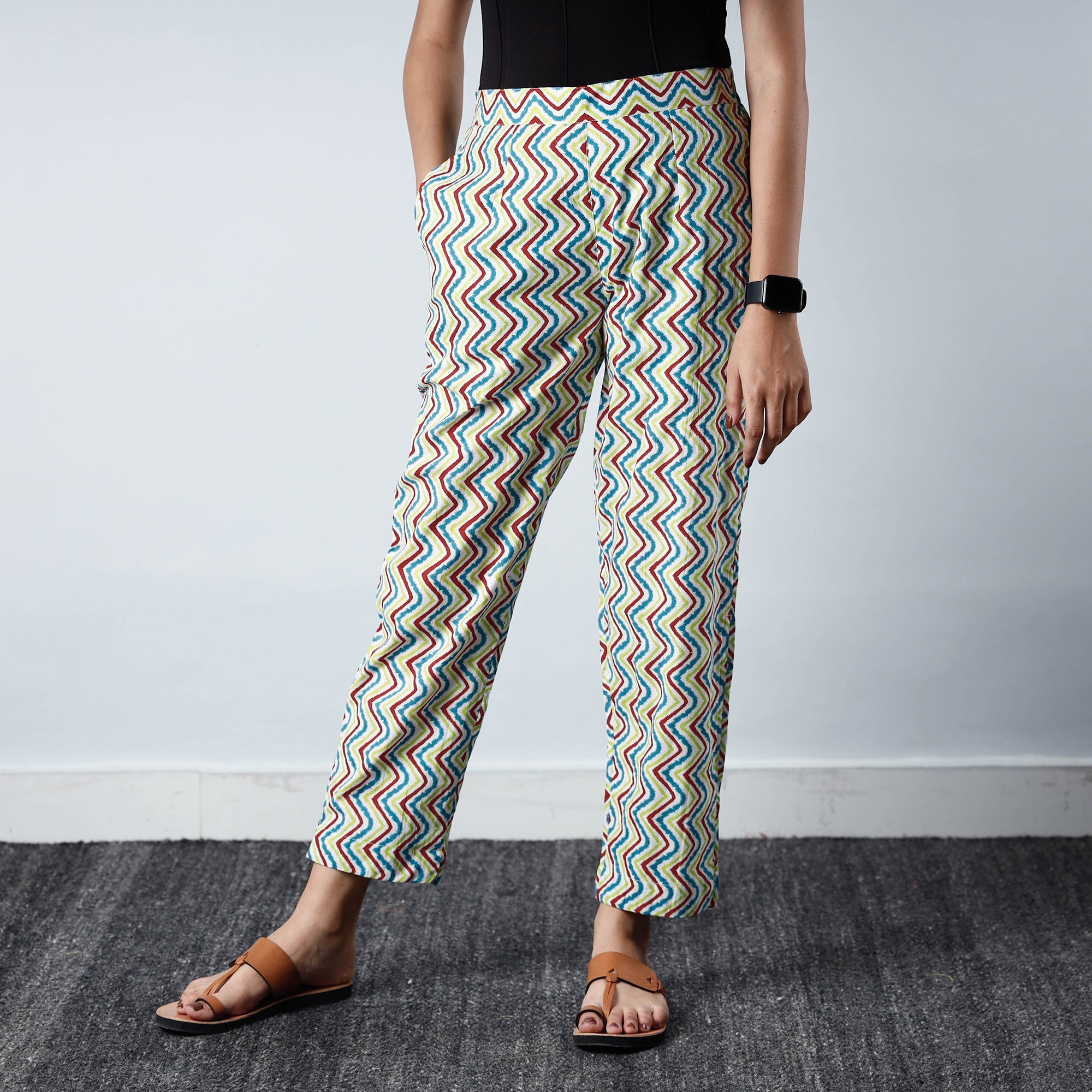 Buy Jaipur Printed Cotton Pant Online at iTokri.com