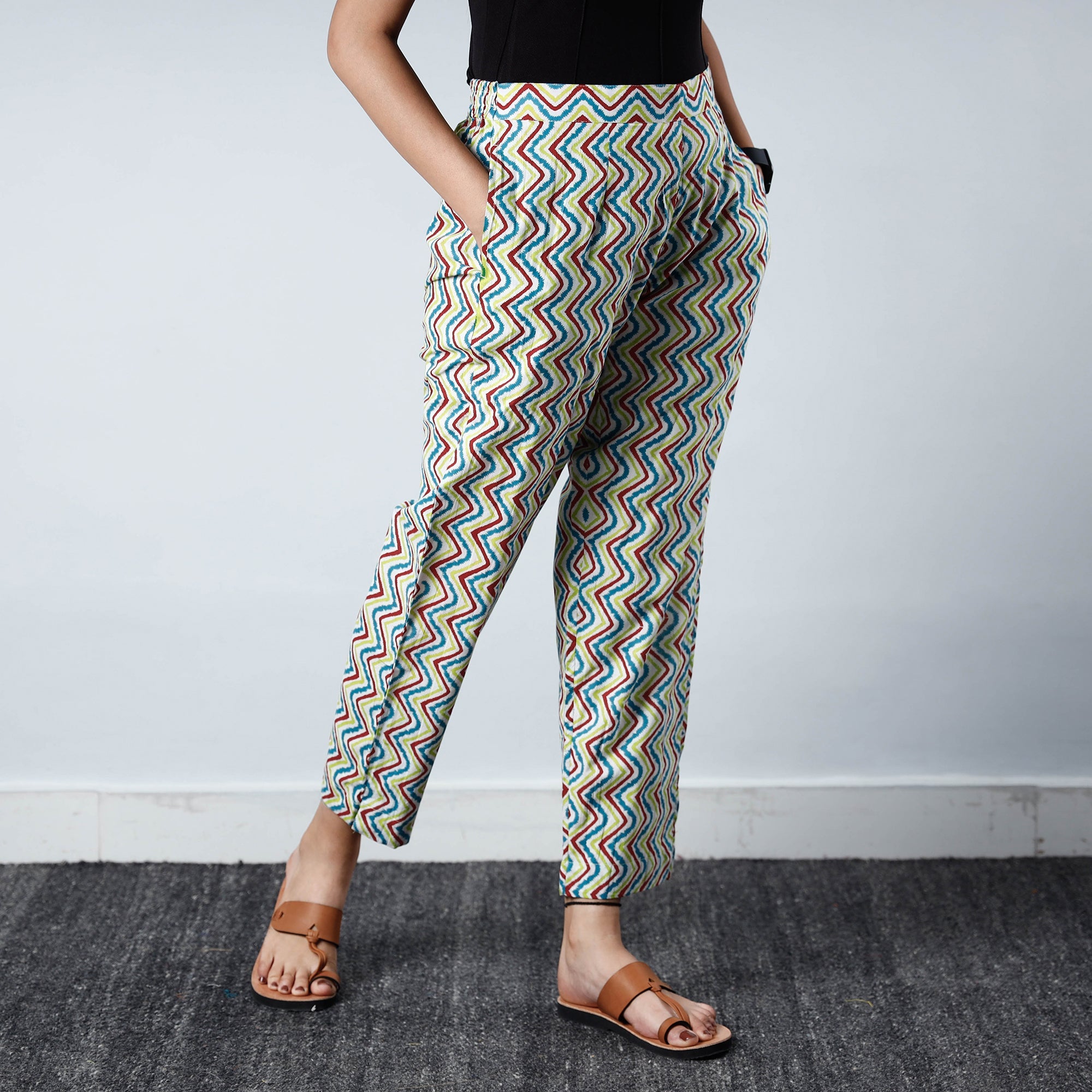 Buy Jaipur Printed Cotton Pant Online at iTokri.com