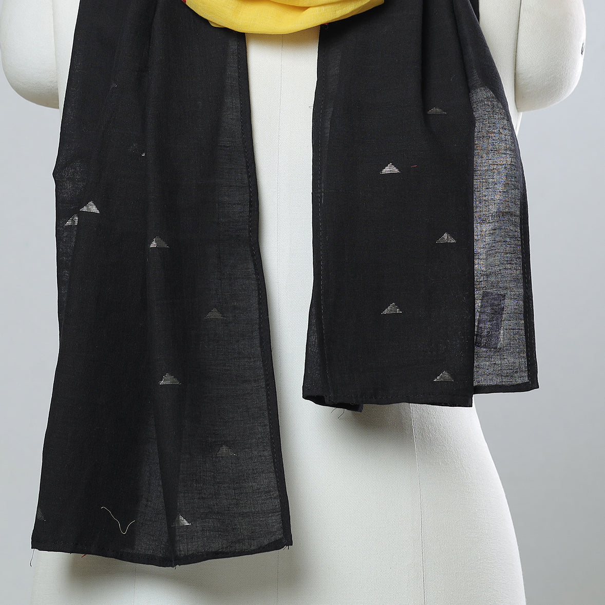  Jamdani Patchwork Cotton Stole 10 