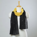  Jamdani Patchwork Cotton Stole 10 