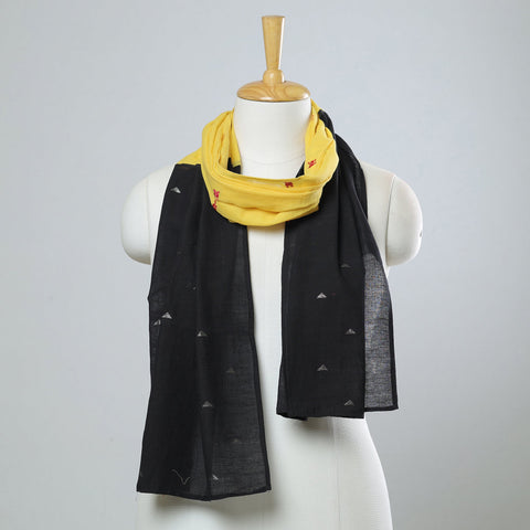  Jamdani Patchwork Cotton Stole 10 
