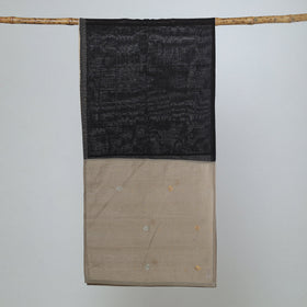 Multicolor - jamdani patchwork cotton stole 17 - handcrafted