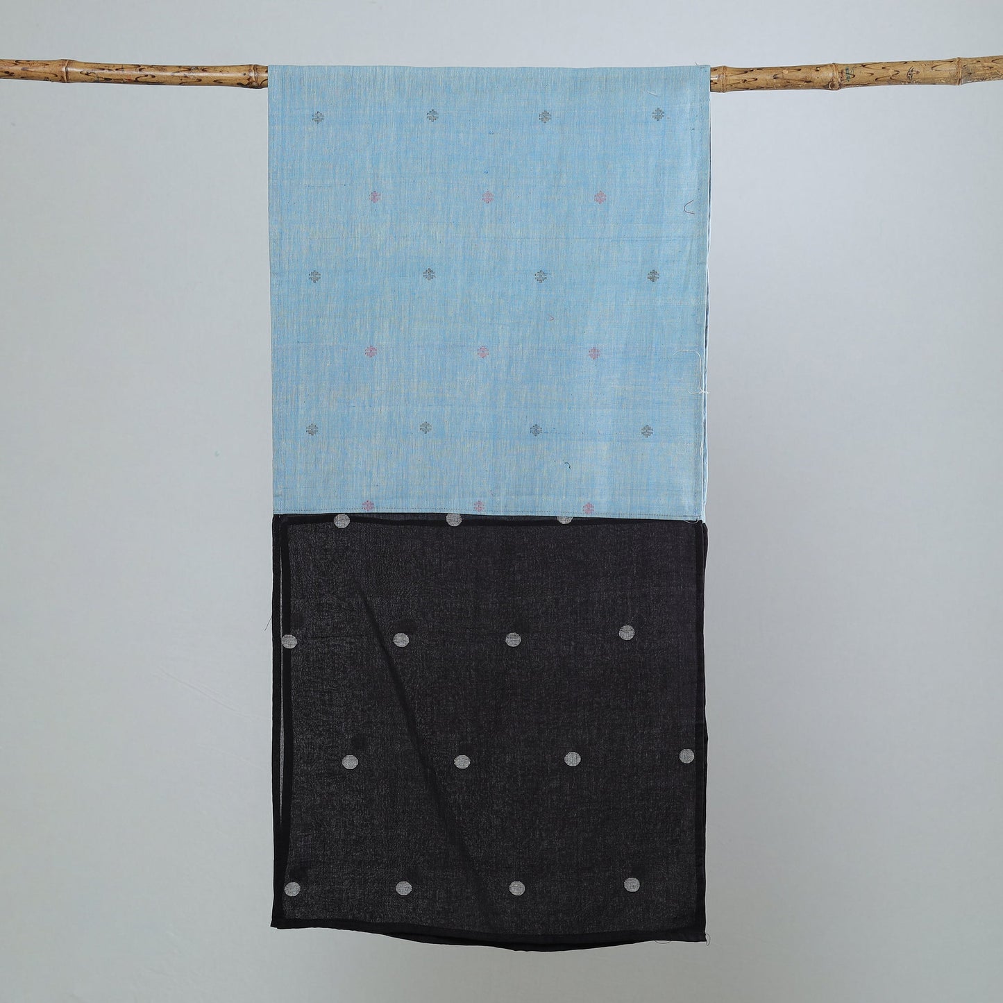  Jamdani Patchwork Cotton Stole 33 