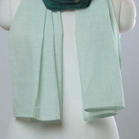 Multicolor - jamdani patchwork cotton stole 38 - handcrafted