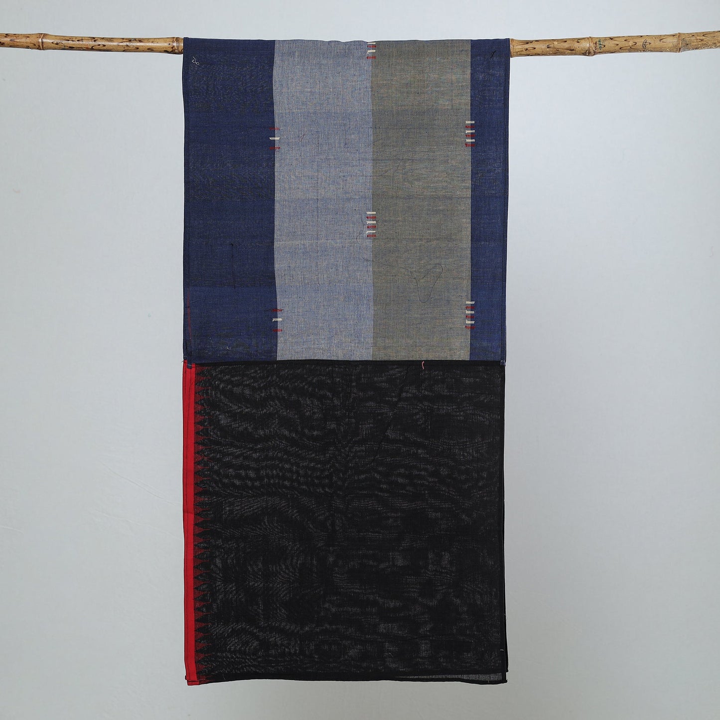  Jamdani Patchwork Cotton Stole 42 